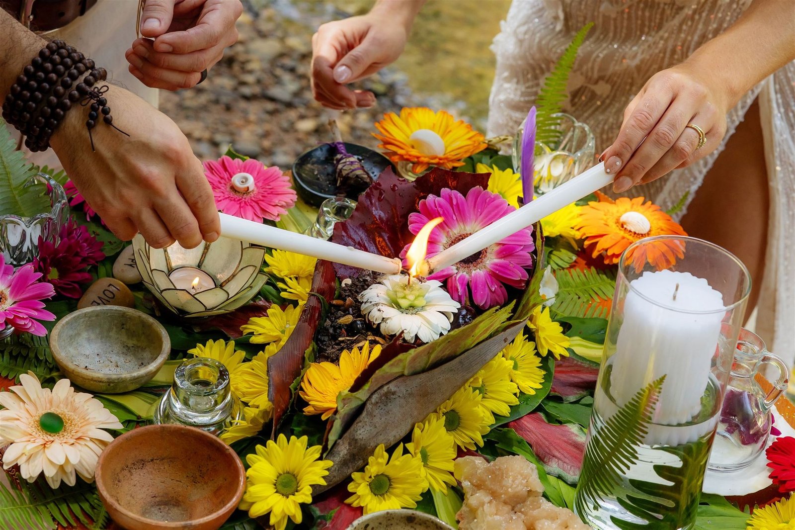 Blessing ritual ceremony