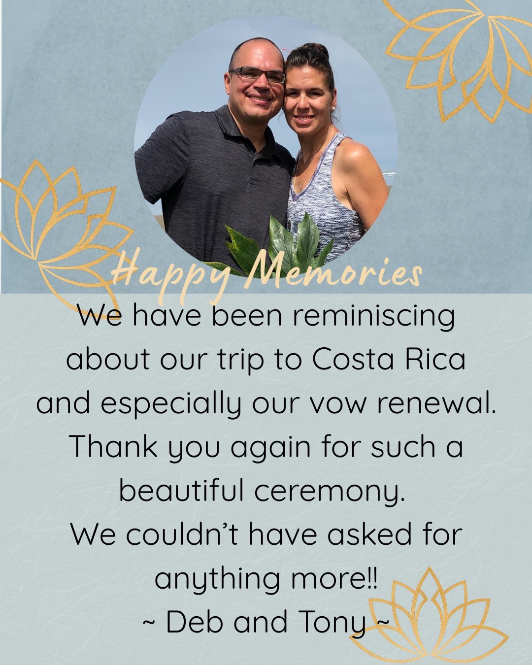 Testimonial from Ashley and Mike